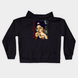 Retro Vintage Mary Poppers Kids Hoodie